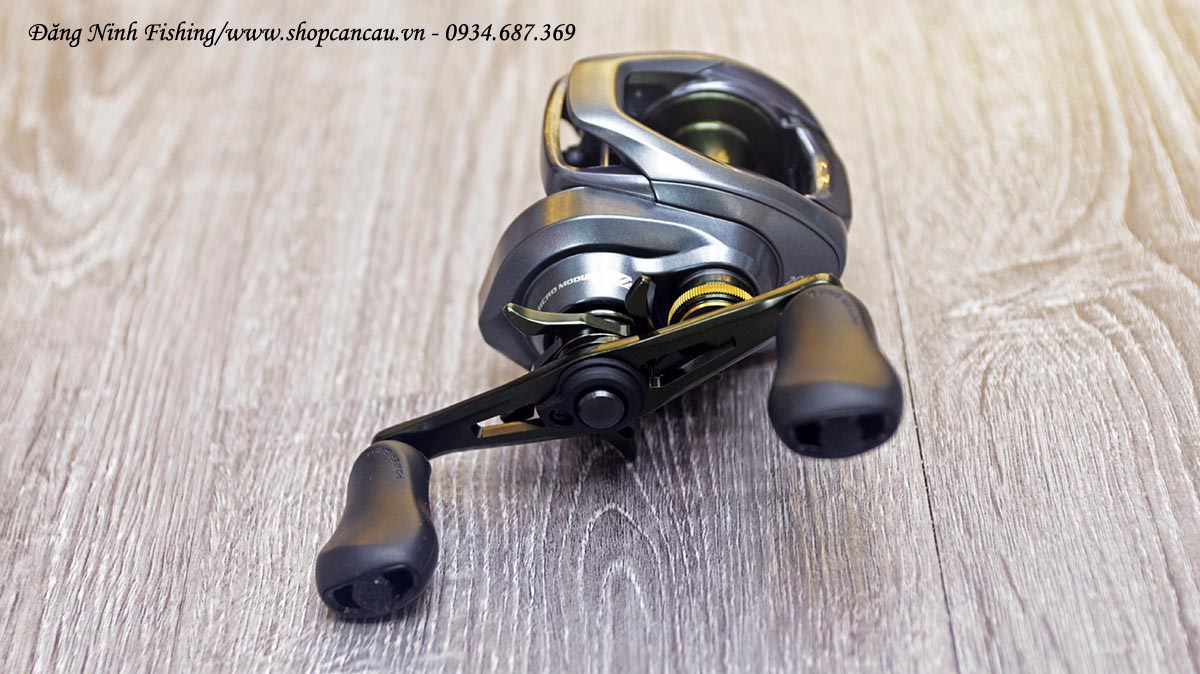máy câu ngang shimano curado dc