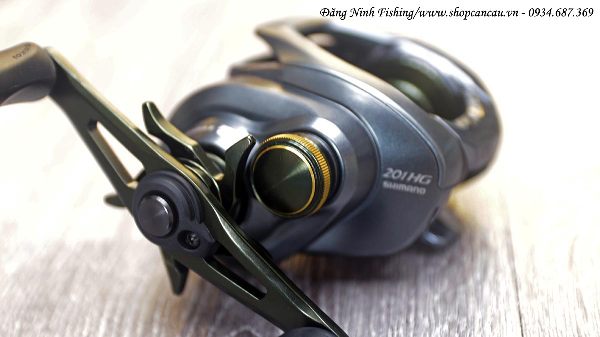 máy câu ngang shimano curado dc