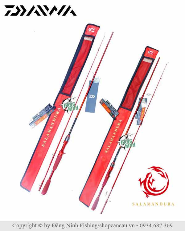 Cần lure Daiwa Salamandura