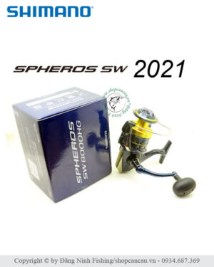 Máy câu đứng Shimano Spheros SW - 2021