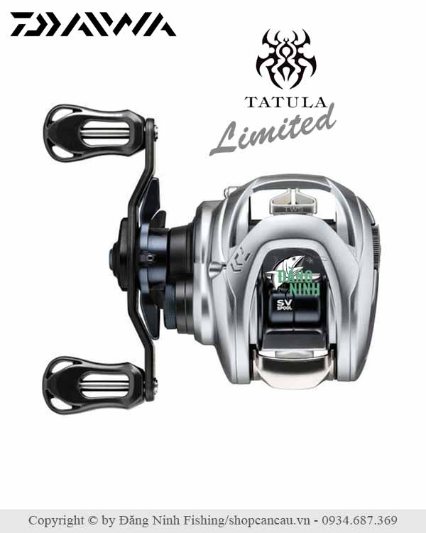 Máy câu ngang Daiwa tatula sv limited