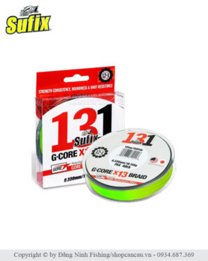 Dây PE Sufix 131 G-Core 13 sợi chính hãng tại Đăng Ninh Fishing
