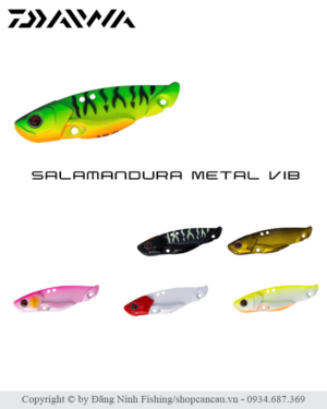 Cá sắt Daiwa Salamandura Metal VIB chính hãng tại Đăng Ninh Fishing