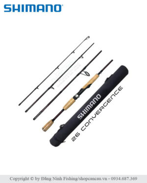 Cần câu Shimano Convergence 4 khúc chính hãng tại Đăng Ninh Fishing