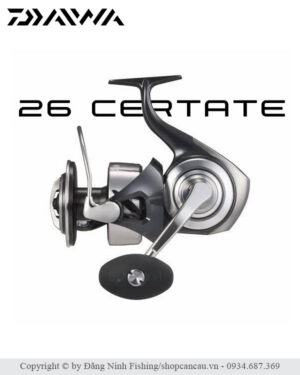Máy câu Daiwa Certate SW 2026 JDM chính hãng tại Đăng Ninh Fishing