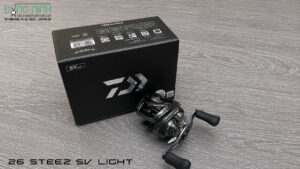 Máy câu ngang Daiwa Steez SV Light TW 2026 100HL