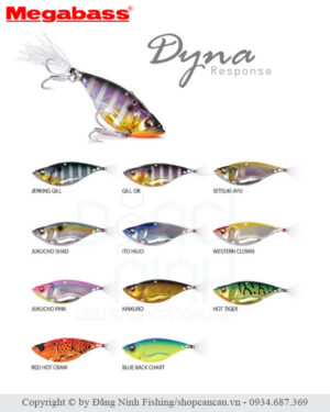 Cá sắt Megabass Dyna Response metal VIB chính hãng