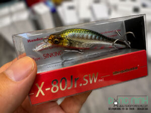 Mồi lure Megabass X-80 Jr.SW màu tự nhiên