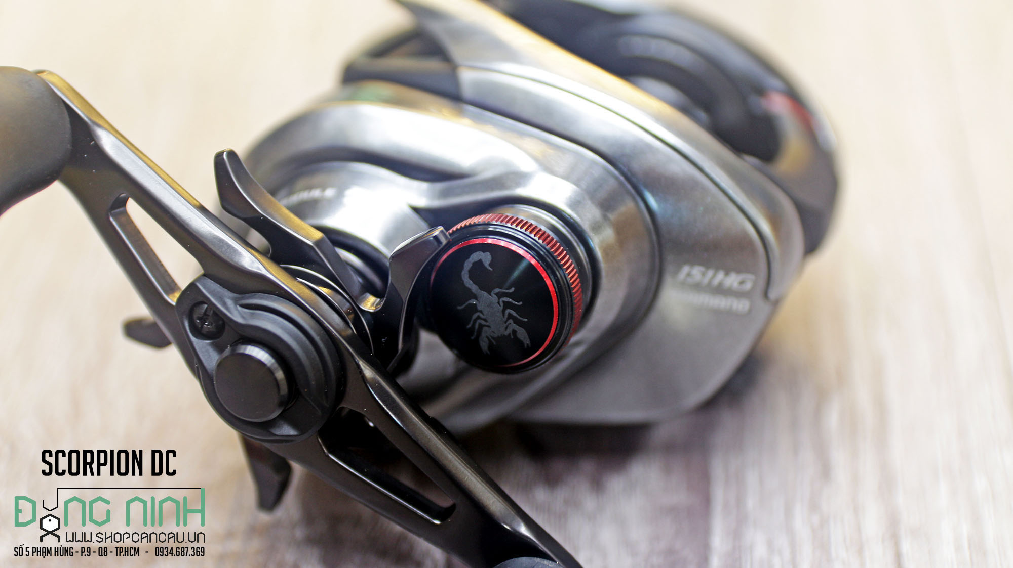 máy câu ngang Shimano Scorpion DC - 2021