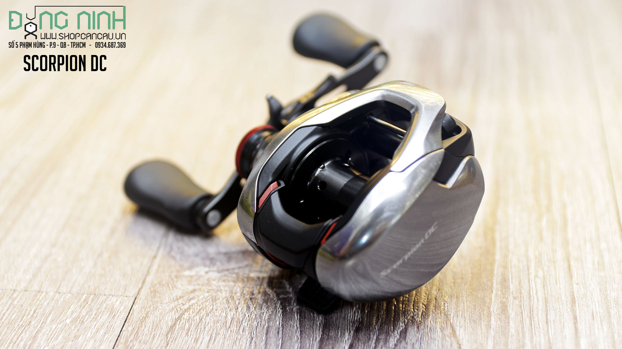 máy câu ngang Shimano Scorpion DC - 2021