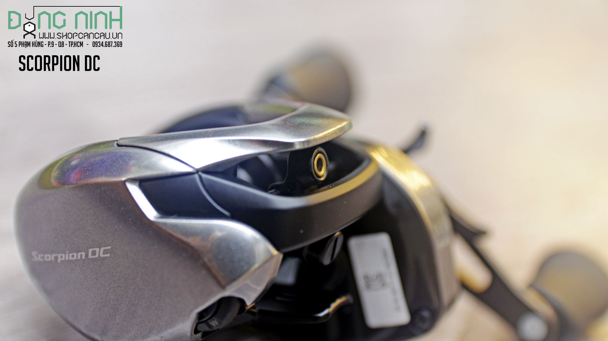máy câu ngang Shimano Scorpion DC - 2021