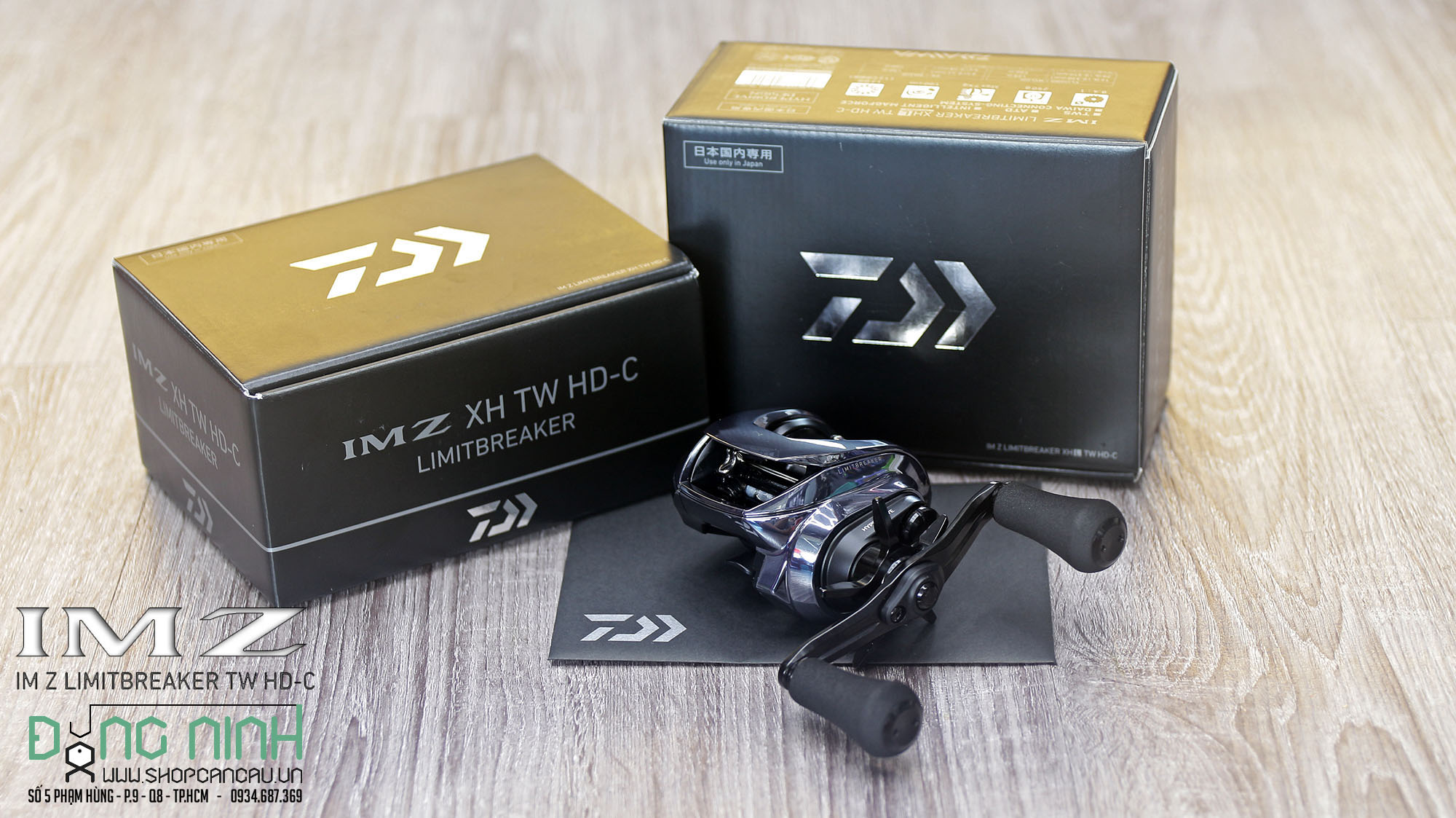 Máy câu ngang Daiwa IMZ - 2023