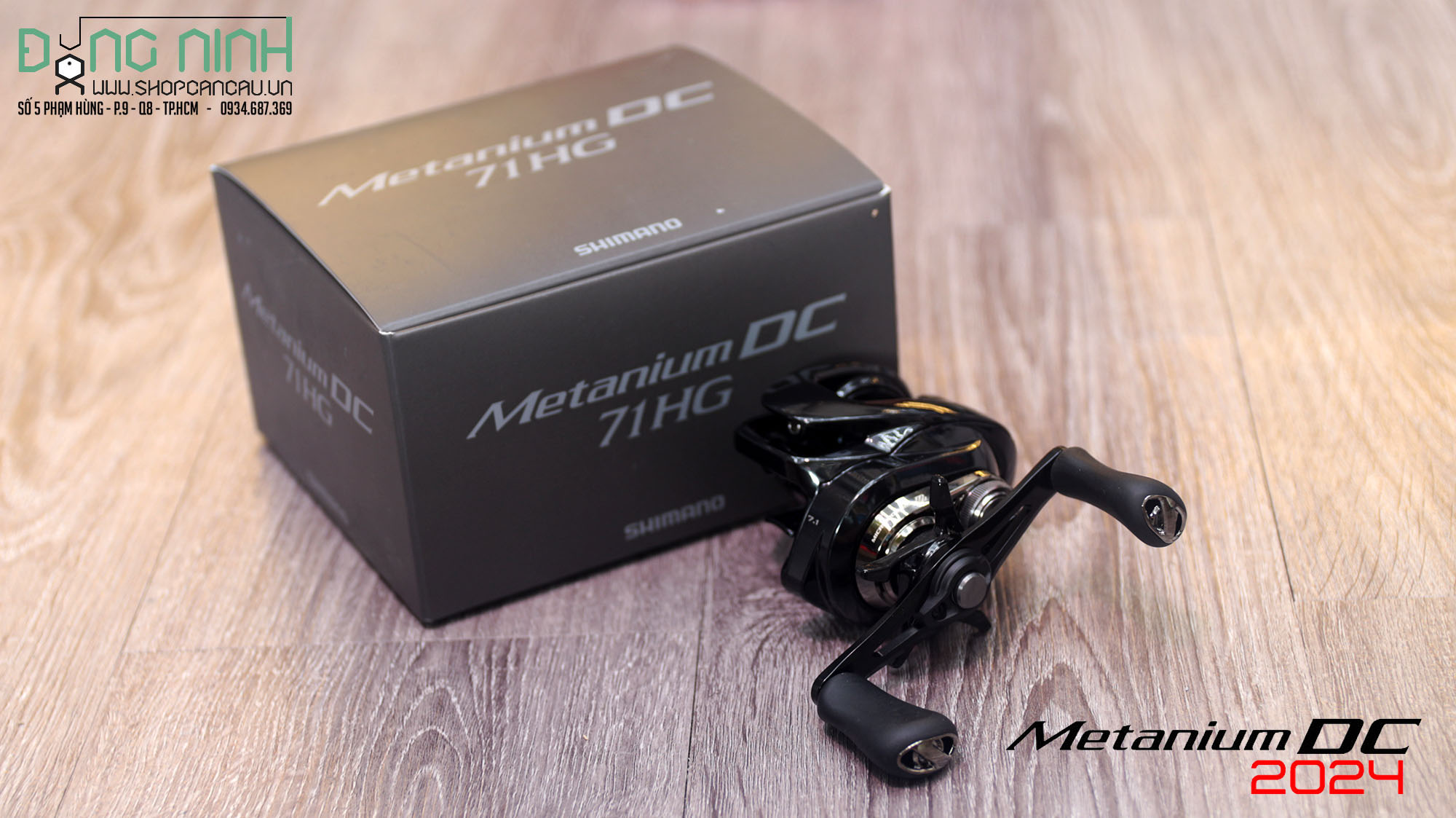 Máy câu ngang Shimano Metanium DC - 2024
