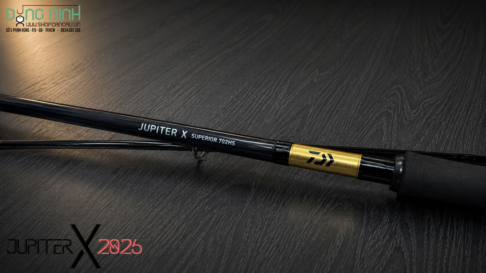 Cần câu Daiwa Jupiter x Superior - 2026