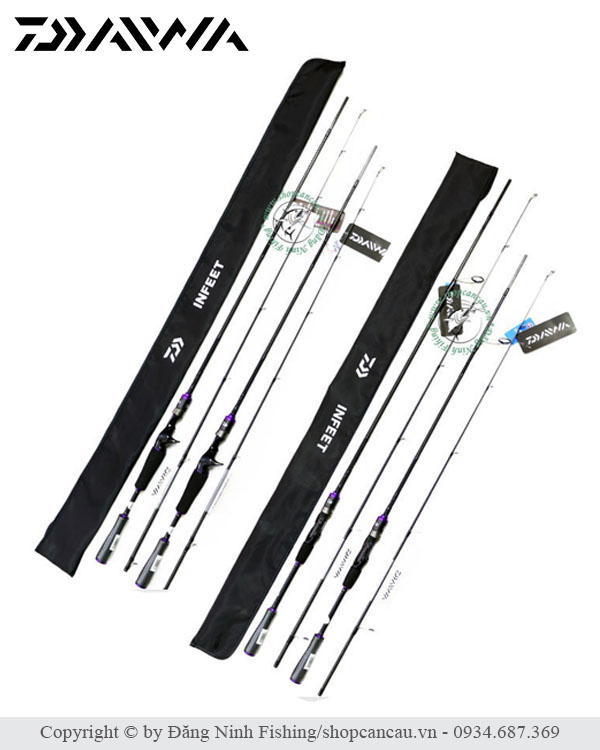 cần lure Daiwa infeet