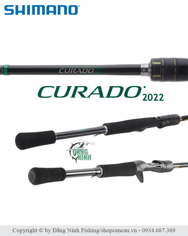 cần lure shimano curado 2022