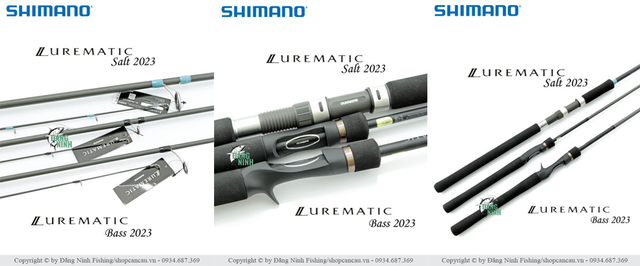 Cần lure Shimano LureMatic - 2023
