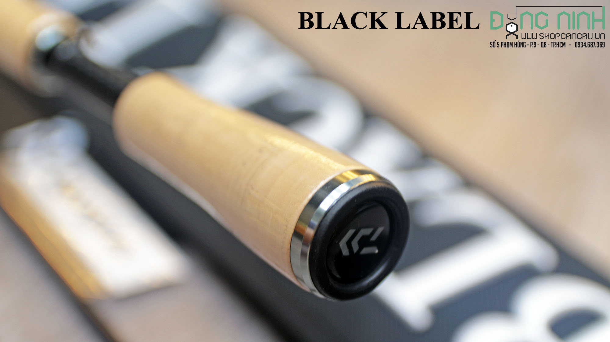 Cần lure Daiwa BlackLabel