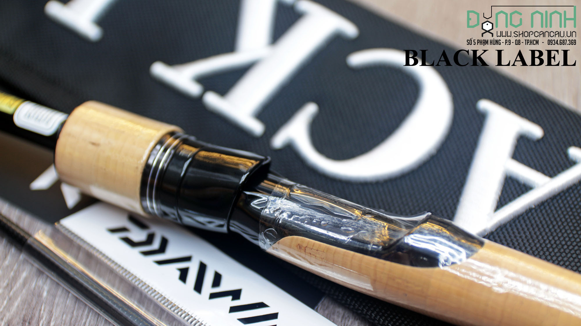 Cần lure Daiwa BlackLabel