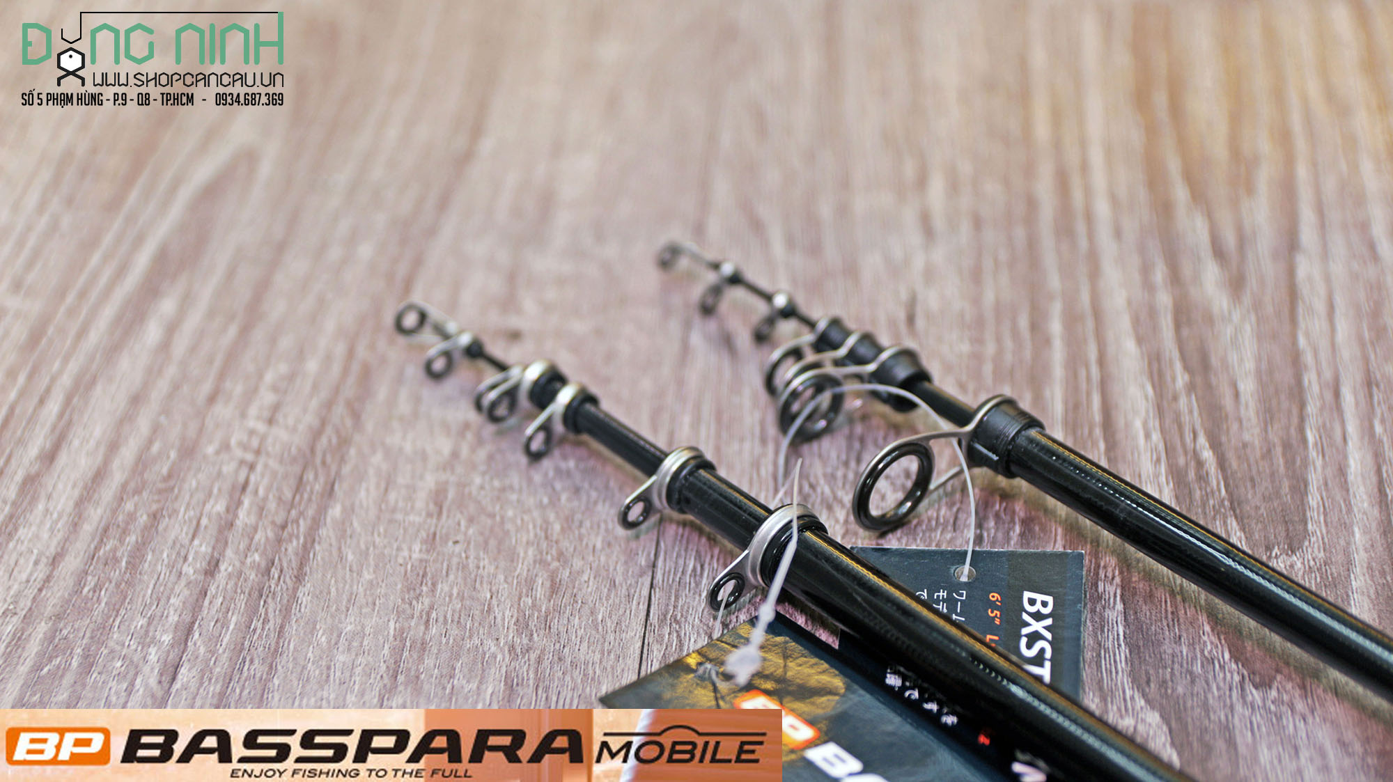 Cần lure rút Major Craft BP Basspara Mobile