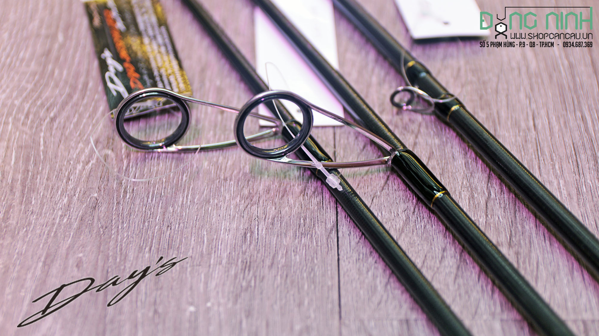 Cần lure Major Craft Day's chính hãng tại Đăng Ninh Fishing