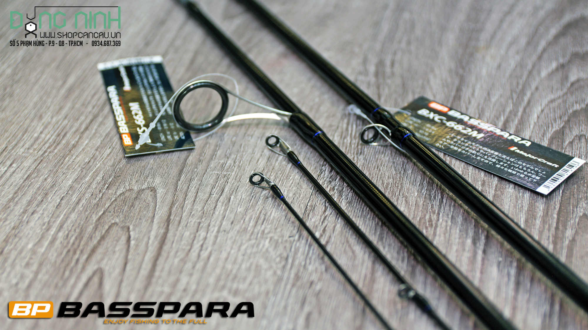 Cần lure Major Craft Basspara