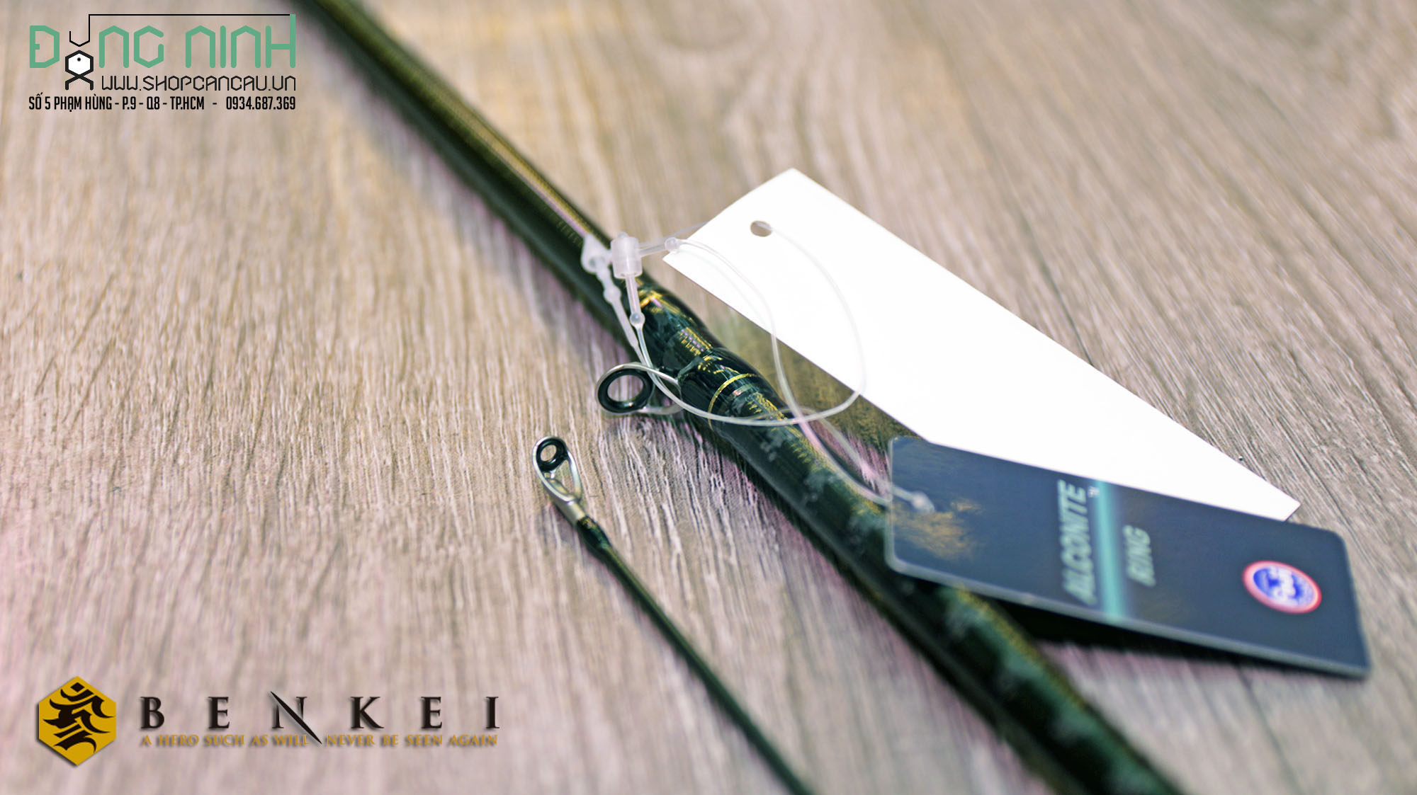Cần lure Major Craft Benkei chính hãng tại Đăng Ninh Fishing