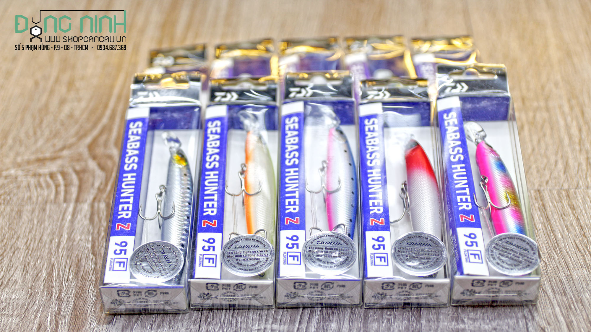 mồi lure Daiwa Seabass Hunter Z 95