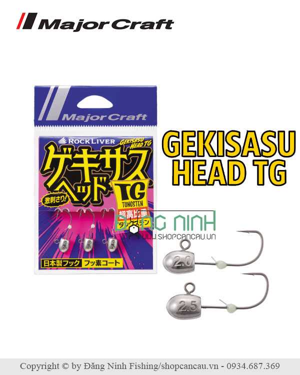 featured 4b2d003a4c jighead major craft gekisasu head tg 1 | Đăng Ninh Fishing