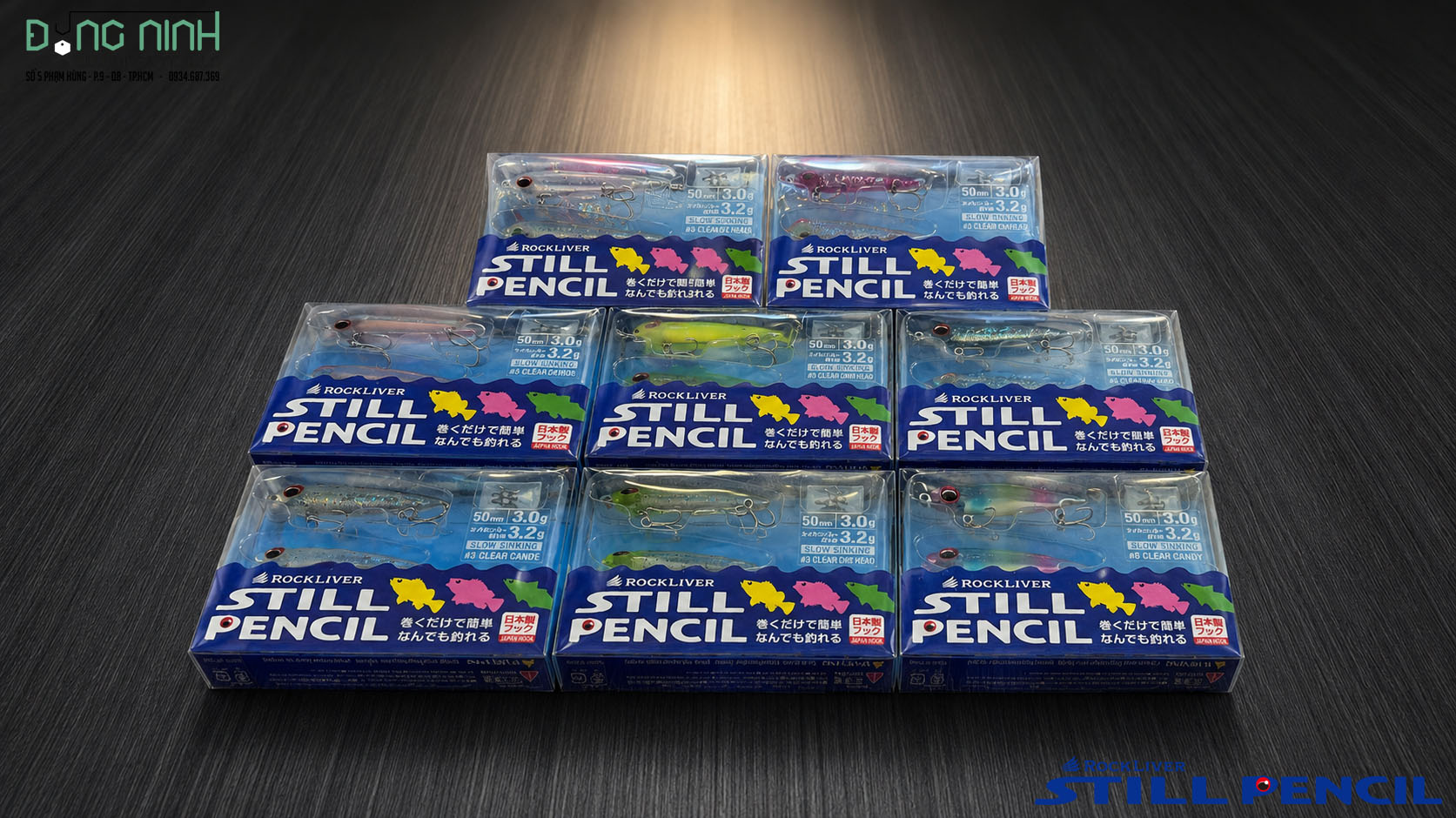 Mồi Mềm Major Craft RockLiver Still Pencil