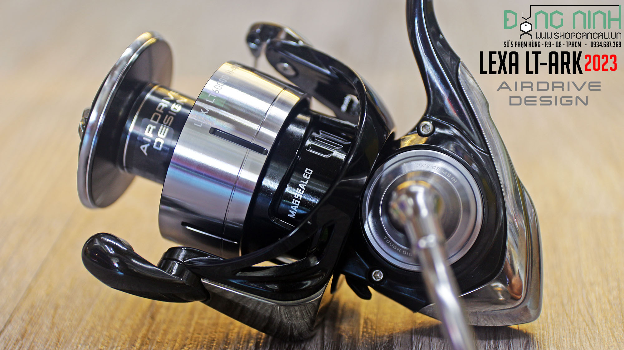 Máy câu Daiwa Lexa LT-ARK - 2023 - AIRDRIVE DESIGN