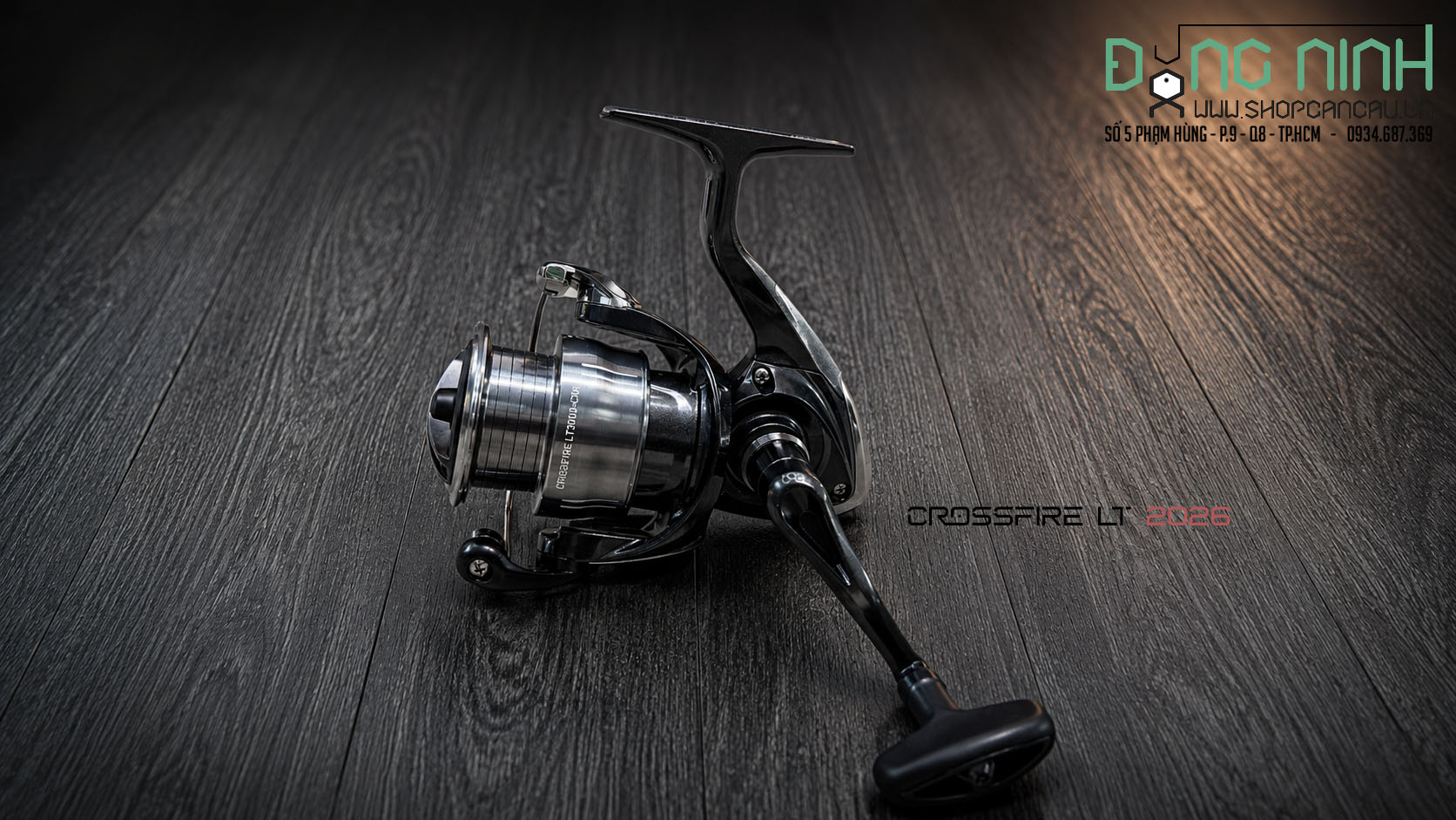 Máy câu Daiwa Crossfire LT - 2026