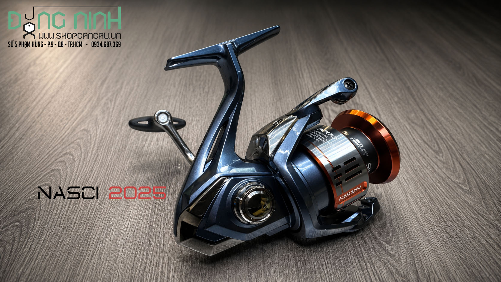 Máy câu Shimano Nasci - 2025 - C5000XG