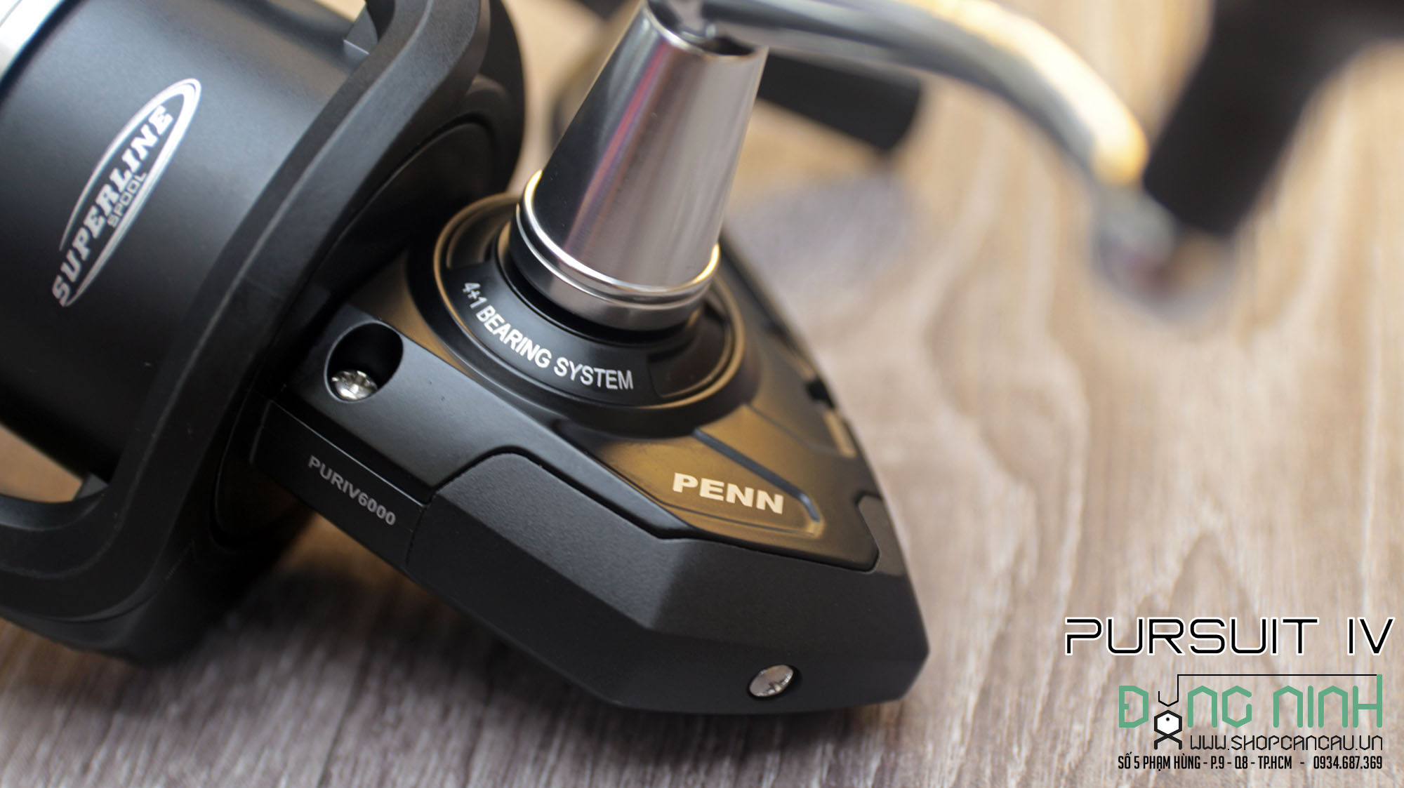 Máy câu đứng Penn Pursuit IV - PURIV